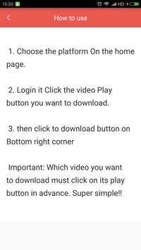 Video Downloader For Instagram screenshot 1
