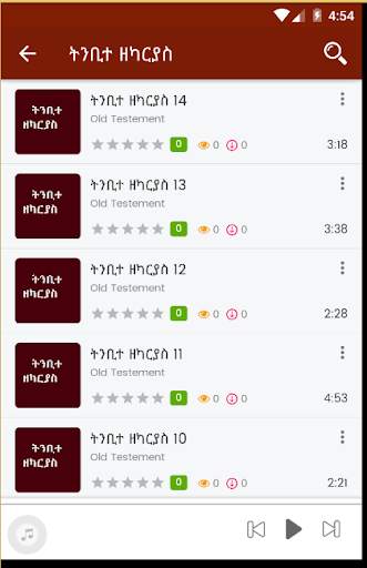 Amharic Audio Bible Free screenshot 1