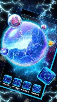 Tema Lightning, Neon, Earth papel de parede HD screenshot 1