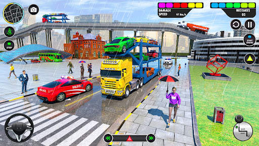 Car Transport: Truck Games 3D screenshot 4