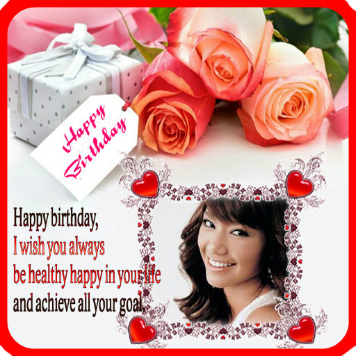 Birthday Photo Frame Greetings icon