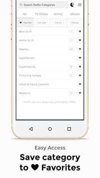 All Netflix Categories 3 تصوير الشاشة
