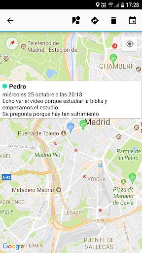 Organizador de servicio screenshot 3