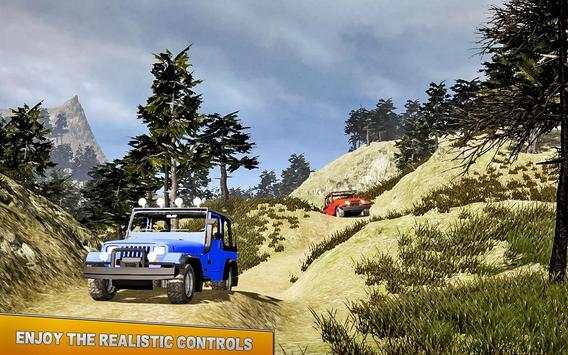 New Challenge Jeep Hill Drive Simulator Game screenshot 1