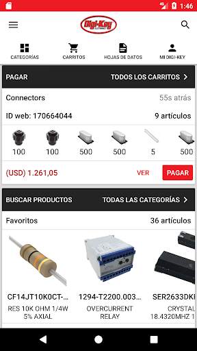 Digi-Key screenshot 1