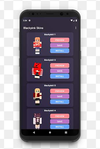 Blackpink Skins For Minecraft screenshot 2