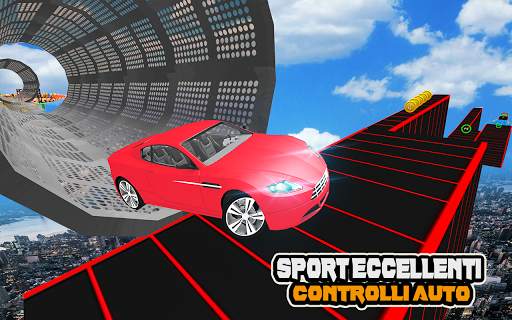 Mega Car Ramp Impossible Stunt screenshot 2