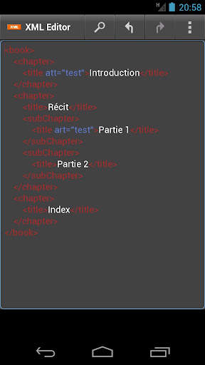 XML Editor screenshot 2