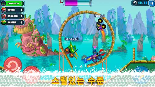Car Eats Car 멀티플레이어 레이싱 screenshot 19