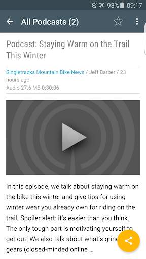 Mountain Biking News screenshot 7
