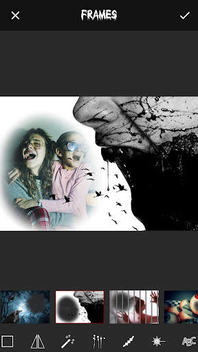 Horror Frames Photo Editor screenshot 1