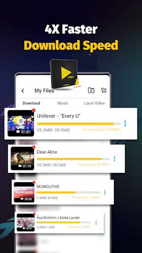Amazing videos Downloader - Private Video Browser screenshot 4