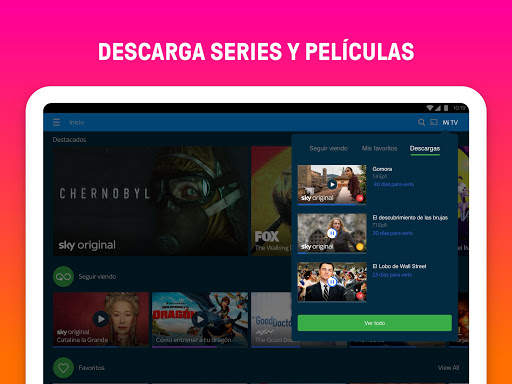 Sky: canales de TV y series screenshot 7