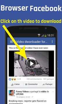 Video Dwonloader For Facebook screenshot 3