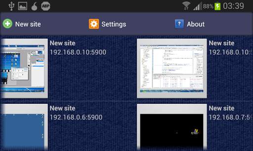 akRDC: VNC client screenshot 9