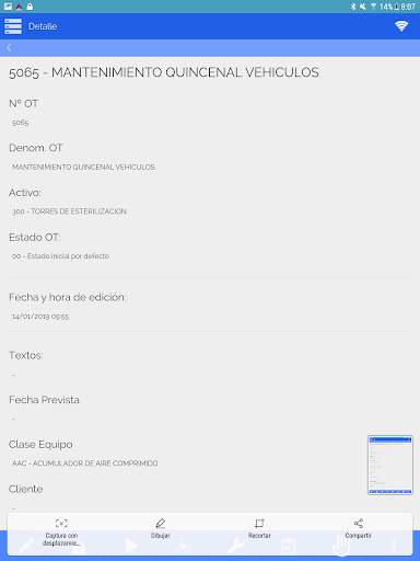 Prisma Mobile Maintenance скриншот 20