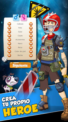 Hero Zero juego de rol screenshot 1