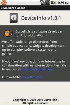 DeviceInfo screenshot 2