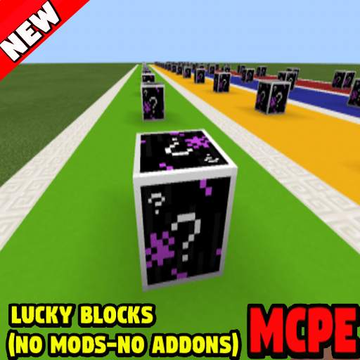 Lucky Blocks (No Mods-No Addons) for Minecraft PE 1.8