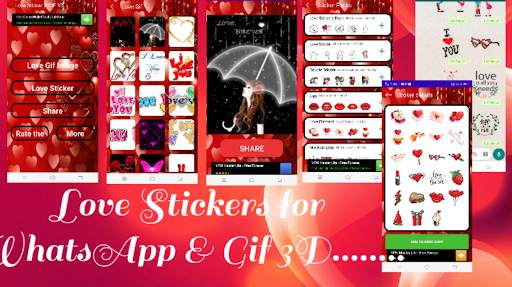 Love Sticker For Whatsapp &Gif screenshot 1