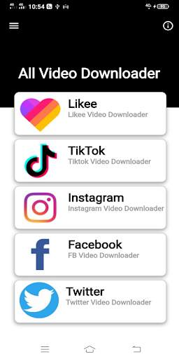 All Social Video Downloader 2021 screenshot 2