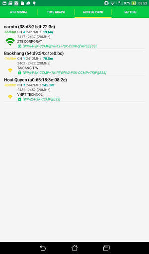 Wifi Analyzer screenshot 7