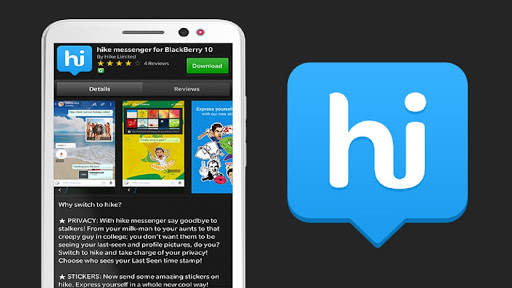 Hike Messenger Social Advice screenshot 1