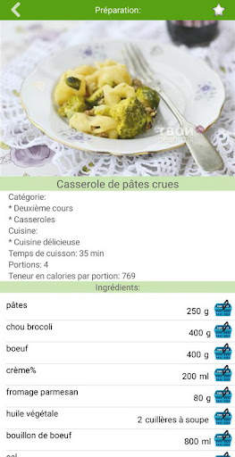 Recettes de spaghettis screenshot 4