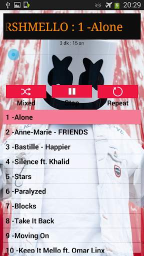 Marshmello So-ngs Offline screenshot 1
