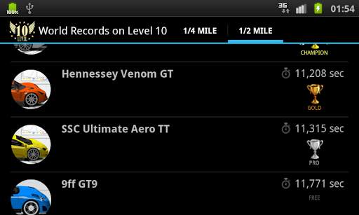 Drag Racing World Record Tunes screenshot 7