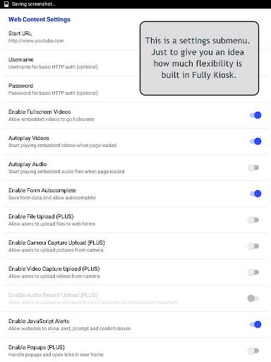 Fully Kiosk Browser & Lockdown screenshot 19