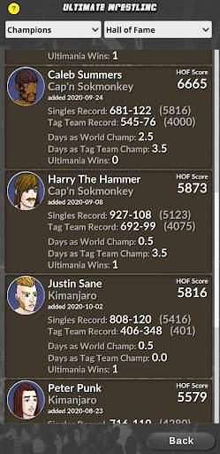 Ultimate Wrestling Manager screenshot 7