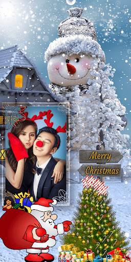 Christmas Photo Frames 2021: Holiday Photo Editor screenshot 6