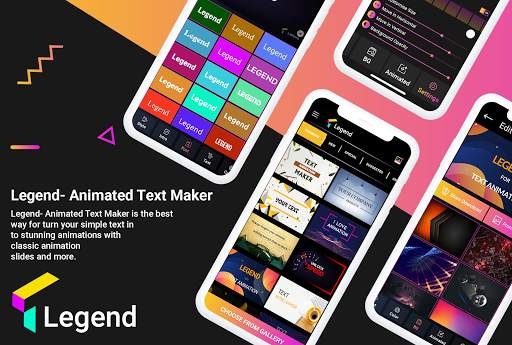 Legend - Intro Maker, Video Maker, Text Animation screenshot 1
