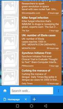 UC Web Browser Explorer screenshot 1
