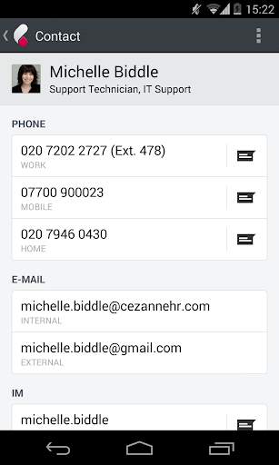 Cezanne HR for Mobile screenshot 7