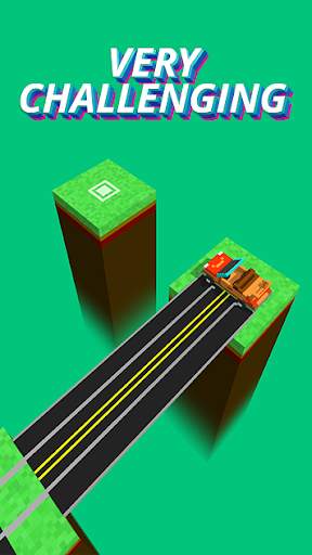 ZigZag Tap Tap Taxi - Blocky Road Taxi Games 2020 screenshot 3