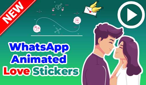 Animated Love Stickers For WhatsApp screenshot 1