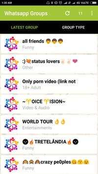 Groups for Whatsapp screenshot 1
