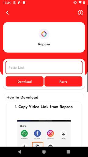 OneClick Status Downloader screenshot 10