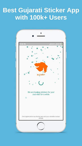 Gujarati-Hindi Stickers for Whatsapp WAStickerApps screenshot 1