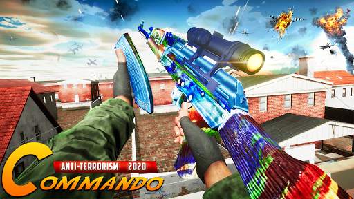 Fire Free Anti-Terrorism Commando Mission 2020 screenshot 3