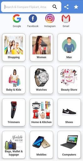 Shopping Hunt: - All in one Online Shopping Apps screenshot 1