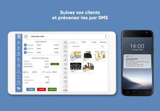 AyPOS: système de lavage et de position de voiture screenshot 3