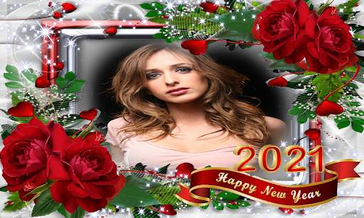 Happy New Year Photo Frame 2021 screenshot 1