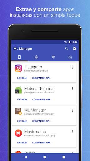 ML Manager: Extrae APK screenshot 1