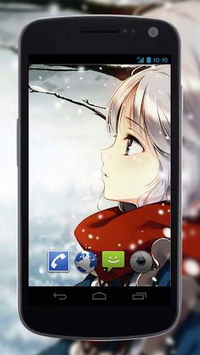 Fan Live Wallpaper of Sakuya Izayoi screenshot 1