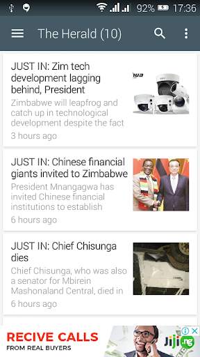 Zimbabwe Newspapers App screenshot 2