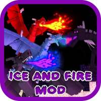 Ice and Fire Mod For Minecraft logo