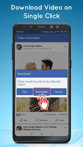 Video Download for Facebook -Fast Video Downloader screenshot 2